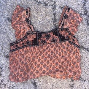 free people coral day trippin top